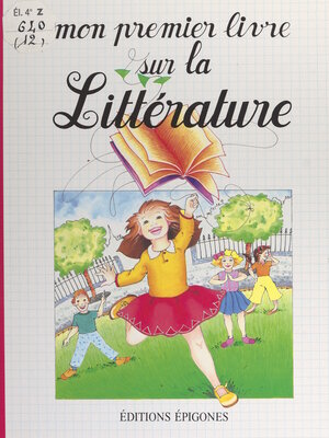 cover image of Mon premier livre sur la littérature